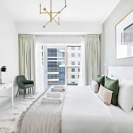 Silkhaus Dubai Marina Modern Tower 1Bdr On High Floor Apartment Exterior photo